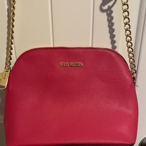Steve Madden pink clutch